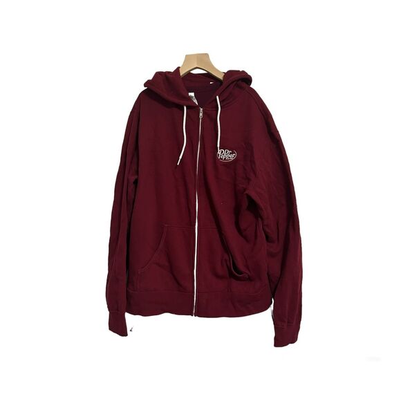 Dr Pepper Zipper Hoodie - Picture 2 of 9
